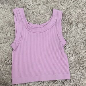 Urban Outfitters Lavender Ribbed Tank Top